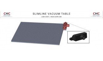 Slimline vacuum table series